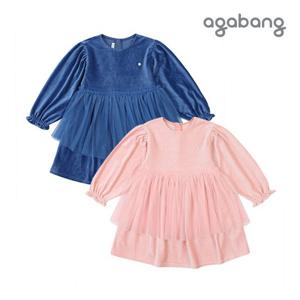 [아가방]캔디샤프릴원피스(BLUE,PINK) 01P734053