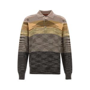 미소니 폴로 티셔츠 US24W208BK015U S10AV Stripped