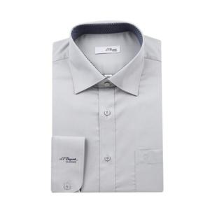 [에스티듀퐁(셔츠)]편안한 스트레치 도비 소재 일반핏 셔츠SE5FM12LS704SGY