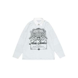 아크네 스튜디오 반팔 티셔츠 CL0396 AAA Light Grey