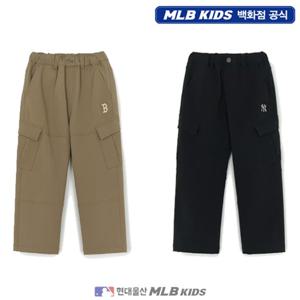 [MLB키즈US] (7AWPB0856) 스트릿 나일론 기모 스트레이트 팬츠 아동바지 키즈바지