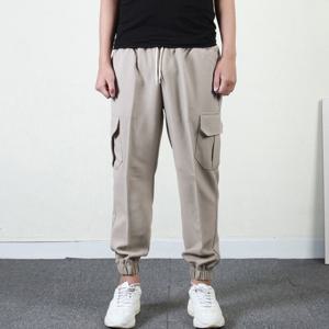 [프랭키뉴욕]남자 카고 조거 슬랙스 스판 팬츠 빅사이즈 밴딩 4X