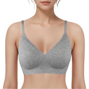 [비비안(언더웨어)]골프브라 밀착형노와이어퓨징 골지레이온스판 2컬러세트 BR1996A