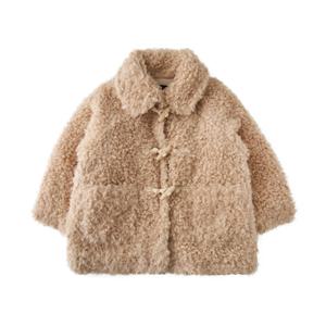 블루독스튜디오 [블루독](BE)여아뽀글이코트 25C3510250 FW25겨울상품 키즈코트