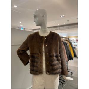 르니앤맥코이 안감 무스탕 노카라 퍼 자켓 (MM12MJ717HJY)