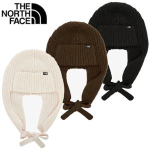 노스페이스 NE3BR56 우먼 모자 니트 이어머프 기본 비니