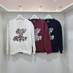 [행텐주니어]깔끔 기모 맨투맨 티셔츠14540-131-819-11