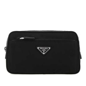 프라다 로고 플라크 나일론 벨트백 2VL977VWOO2DMG F0002