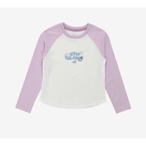 뉴발란스 KIDS NBgC 플라워 일러스트 셔링 긴팔티 B1 NK9BF4802G 88