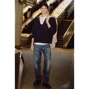 [캘빈클라인 진]남성 90s 스트레이트핏 미드블루 데님 4RD762G