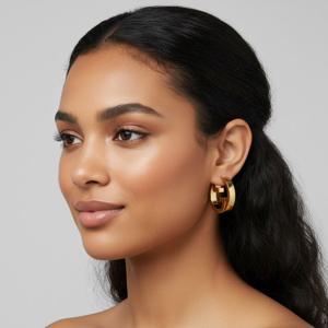 GUCCI 구찌 블론디 후프 귀걸이 (774534 I4600 8005)