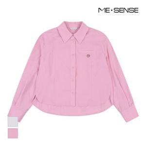 [미센스]MARIO크롭디자인 셔츠_MB43BLM105Z