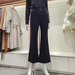 수스 HC04 기모 부츠컷 블랙 데님 S254BJEA52