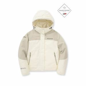 디스커버리패딩 TQT DWDJ7L046-BGL 여성 베르겐 고어 윈드스토퍼 구스다운 숏패딩