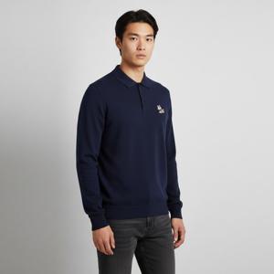 메종키츠네 드레스드 폭스 패치 남녀공용 폴로 니트 KM00502KT1036 P480