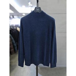 바쏘옴므 세이브존03 바쏘옴므 남성 겨울 반폴라 울  혼방 터틀넥 니트 WSAGZ4WN89A