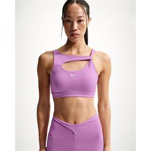 NIKE 나이키 원 여성 미디엄 서포트 패드 스포츠 브라 - 라이트 마젠타화이트 IB9927-503 1713701