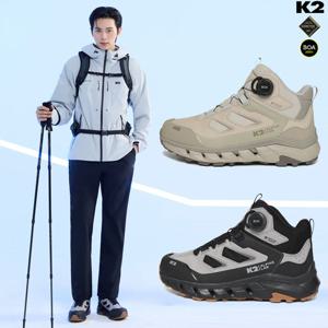 K2(이채민착용)(양말증정) 남녀공용 고어텍스 등산화 아팔루사 KUS26G03-(GS)