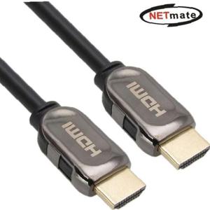 넷메이트 HDMI 1.4 메탈릭 케이블 1m 블랙 NMC-HG01B