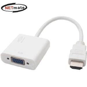 넷메이트 HDMI to VGA RGB 컨버터 케이블 타입 NM-HV03