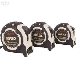 베스토 줄자 그립락 (스톱형) B-GL25-75HA 7.5 x 25mm 나일론 코팅 단면