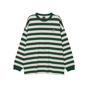 캉골 플레이풀 스트라이프 티셔츠 3536 그린 (KRECLT35360) 380235