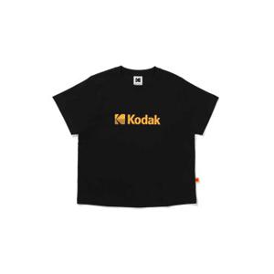 [코닥어패럴] 빅로고 아스킨 반팔 티셔츠 우먼 BLACK