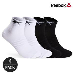 리복 남성 넥 로고포인트발목양말 4P_MX