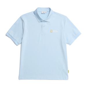 내셔널지오그래픽 N232MPL920 피케 반팔 티셔츠 SKY