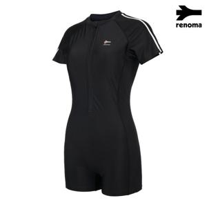 [레노마수영복]여성반팔2부인컵반신수영복 RN-LS2D872_BK,DG,NV