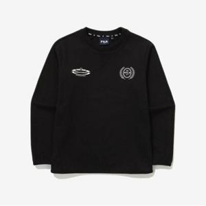 [48%OFF][휠라키즈] 싸커 그래픽 티셔츠 (FK2RLG1201M_BLK)