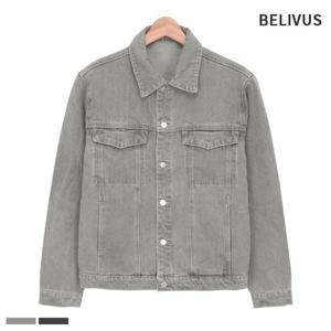 빌리버스 남자 청자켓 BCN033 남성 데님 캐주얼 간절기 아우터