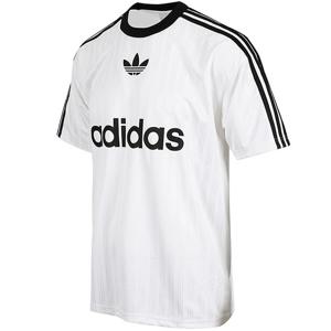 아디다스 아디컬러 3스트라이프 저지 화이트 블랙 (IM9459)