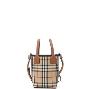 버버리 미니 런던 토트 13 브라운 8070461