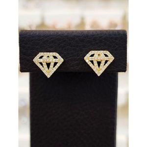 볼라레 세이브존03 볼라레 14K지에프침 다이아몬드쉐입귀걸이 SAVSSS1516