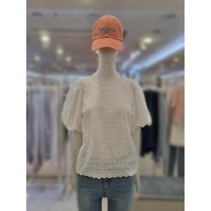 부루앤쥬디 세이브존03 부루앤쥬디   백셔링 펀칭 블라우스 SAVBBKBQGBL006B