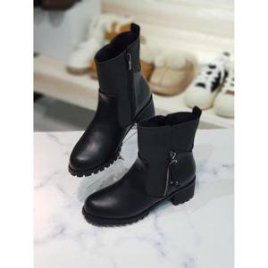 한슈 세이브존06 더블 지퍼 청키 미들 기모 워커힐 5cm HS919027vn