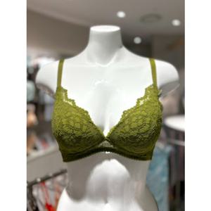 [바바라]여성 올리브그린 노와이어 몰드 브라 OGR(ABR4434)