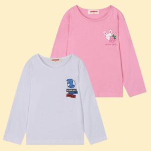 [코코리따]긴팔 싱글 티셔츠CELA242E1