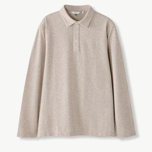 STCO 세이브존04 조직물 카라넥긴팔 티셔츠 2TS24508S