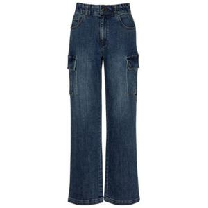 뱅뱅 HC09 여자 트랜디한 카고 루즈핏 청바지 NQK685