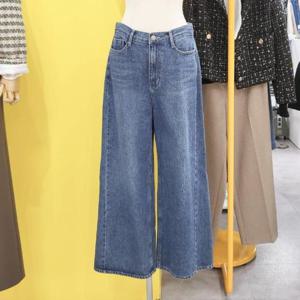 르피타 DP01 루즈핏 와이드 기모 청바지 L244UJEB51