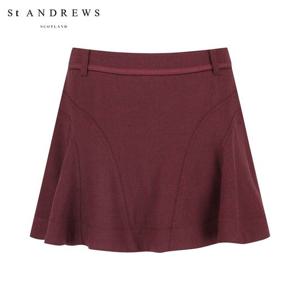 [세인트앤드류스] 여성 별 심볼 절개 라인 플레어 큐롯 스커트