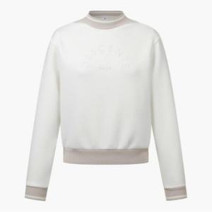 데상트골프웨어 GQC DP12WFNL12-IVYG 여성 쿠션지 맨투맨 티셔츠