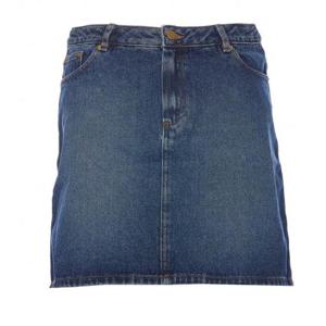 아페쎄 데님 스커트 COGZUF06094IAL WASHED INDIGO DOM