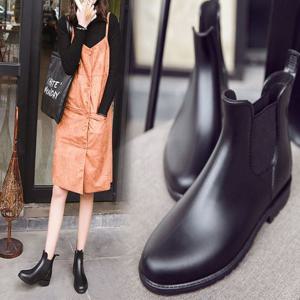 여름 바닷가 여행 커플 슈즈 레인부츠 장화 고무신