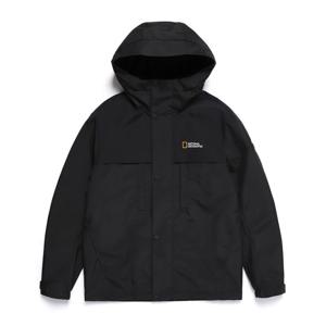 내셔널지오그래픽N251UJP930 오거스틴 바람막이 점퍼 CARBON BLACK