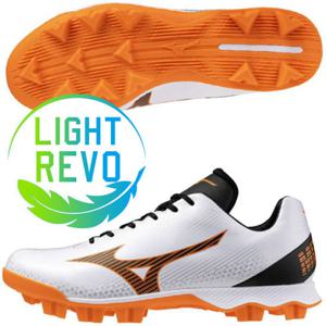 [미즈노]미즈노 야구 포인트 인조잔디화 야구화 [흰오] 11GP2520