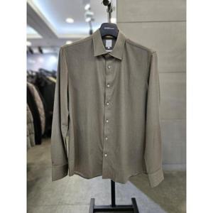 바쏘옴므 세이브존03 바쏘옴므 24F/W 라이트카키 4WAY 스트레치 셔츠 WSAGY3TD17AKHAG