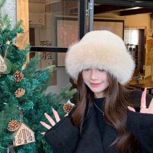 여성 겨울모자 털모자 풍성한 퍼 방한모자 4컬러